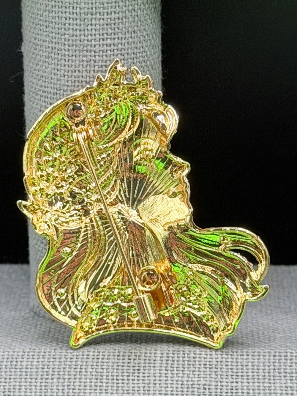 Virgo Goddess Zodiac Brooch
